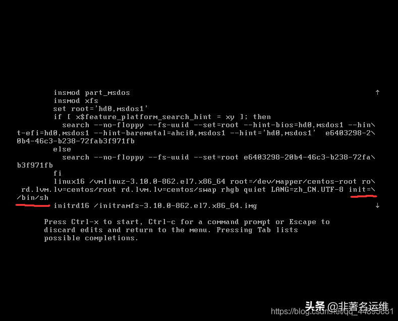 linux修改root密码（centos7.3忘记root密码的解决办法）(3)