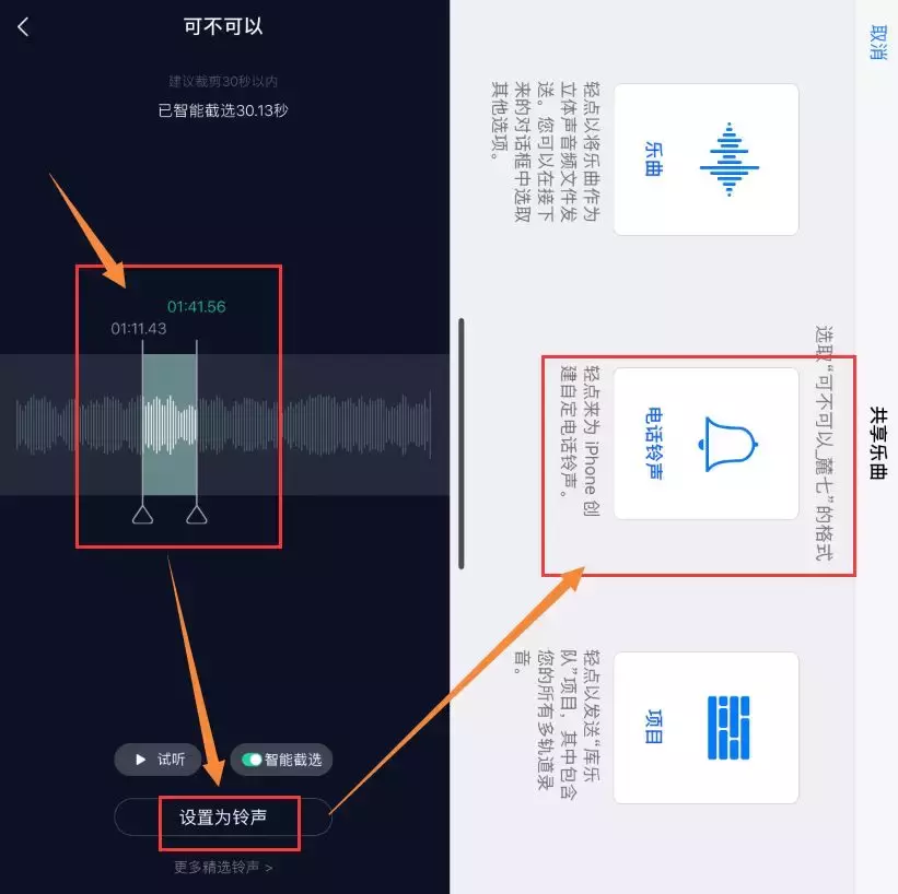 苹果手机铃声设置教程（iPhone 设置电话铃声只需10秒）(3)