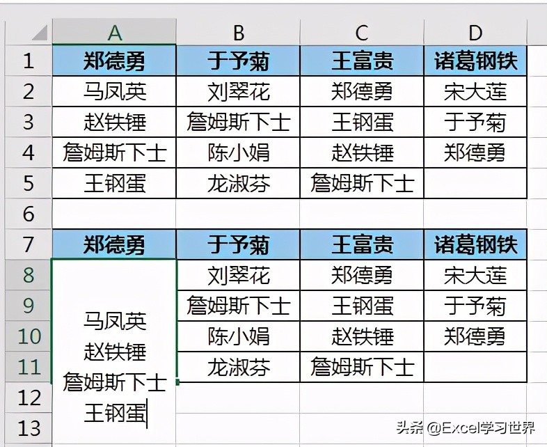 excel合并单元格保留所有内容（excel单元格合并后怎么随意调）(12)