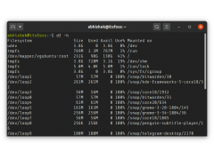 查看linux磁盘空间的命令（如何在 Linux 上检查可用的磁盘空间）