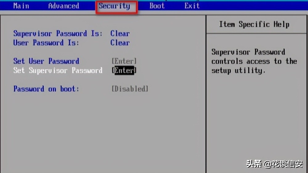 台式电脑怎么设置密码开机密码（电脑第一层bios密码设置教程）(2)