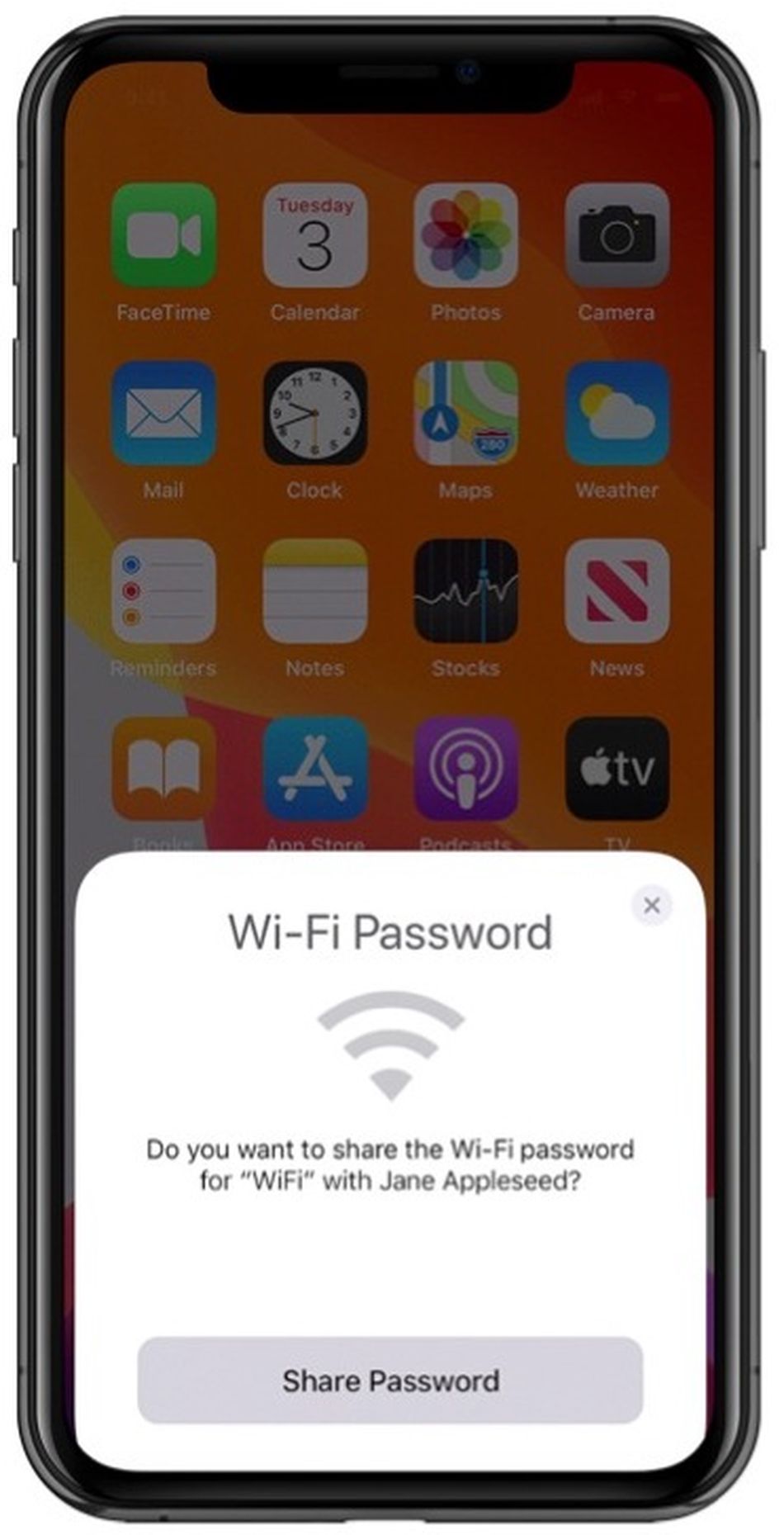 苹果手机怎么分享wifi密码（iphone共享wifi密码的绝招）(3)