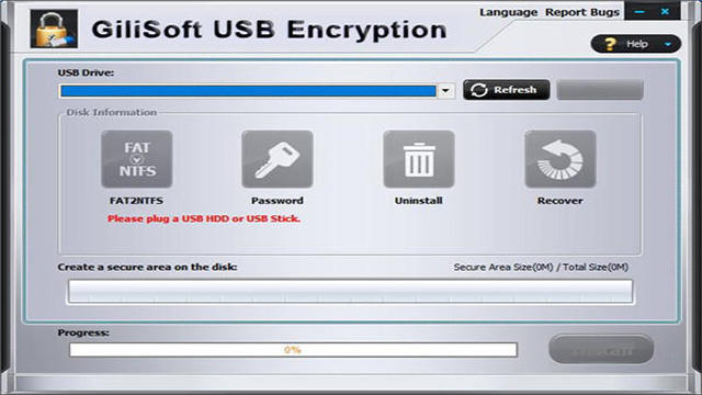 u盘文件加密软件免费版（GiliSoft USB EncryptionU盘加密工具)(1)