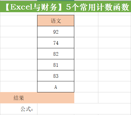 excel计数函数怎么用（工作中常用的5个Excel计数函数）(2)