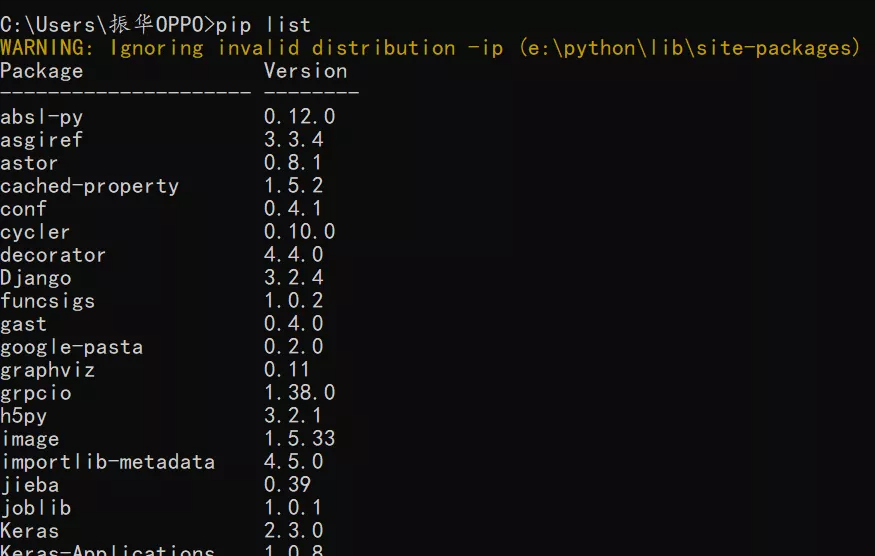 pip命令的使用方法（一分钟学会Python中pip的安装与使用）(7)