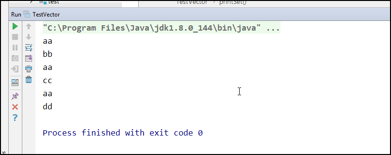 java的vector用法（Java集合Vector的使用详解）(1)