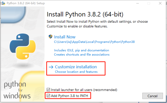 python默认安装路径（python官网安装详细步骤）(2)