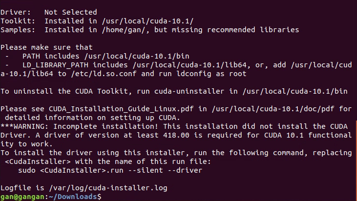 ubuntu安装cuda（Ubuntu18.04安装CUDA和cuDNN）(6)
