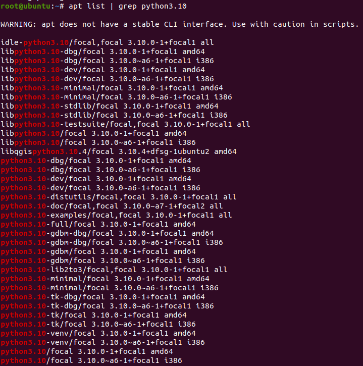 ubuntu安装python3（ubuntu 安装最新版本的 Python3.10）(1)