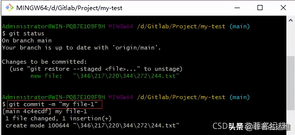 git提交代码到远程仓库（手把手教你配置Git客户端上传代码至Gitlab仓库）(19)