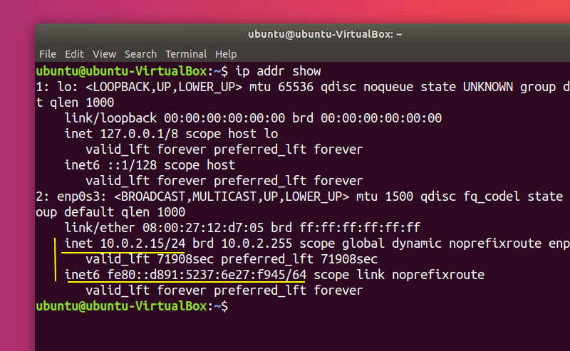 ubuntu查看ip地址命令（如何在 Ubuntu 中检查你的 IP 地址）(1)