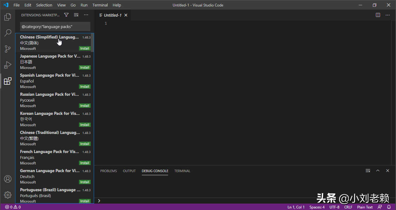 vscode如何中文设置（Visual Studio Code设置中文界面）(5)
