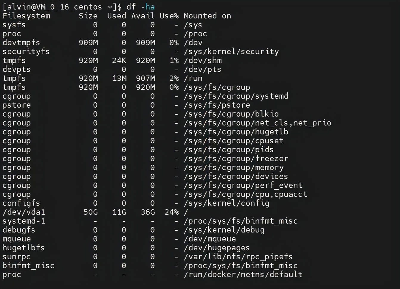 linux怎么查看磁盘空间（Linux系统查看磁盘可用空间的5个命令）(1)