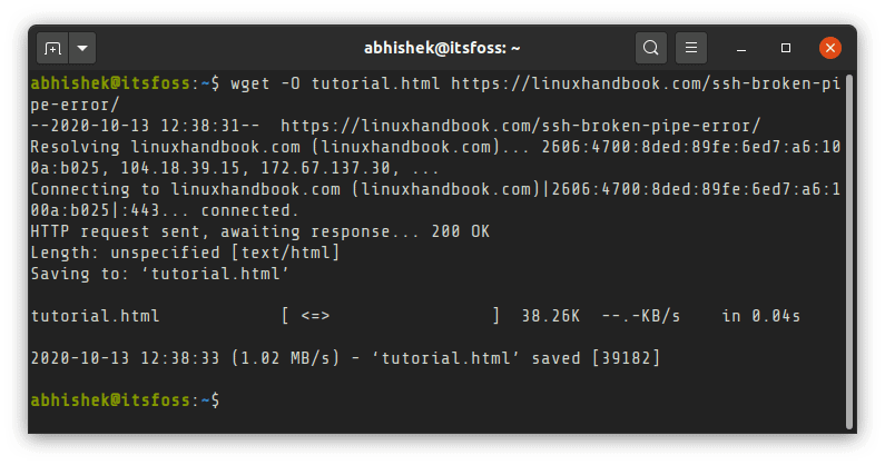 linux下载文件夹到本地命令（2 种从 Linux 终端下载文件的方法）(2)