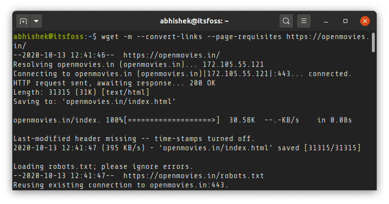 linux下载文件夹到本地命令（2 种从 Linux 终端下载文件的方法）(3)