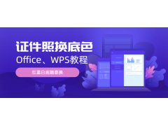 wps改照片底色（wps证件照换底色最简单方法）