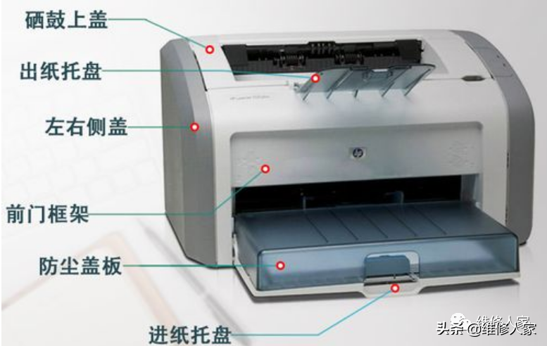 惠普打印机常见问题（惠普HP1020打印机典型故障修理方法）(1)