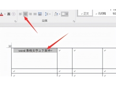 wps文字上下居中怎么弄（word表格中的文字上下居中怎么设置）