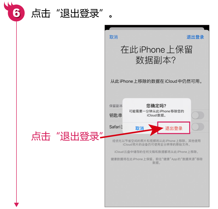如何退出苹果id账号（苹果手机快速退出Apple ID的方法）(6)