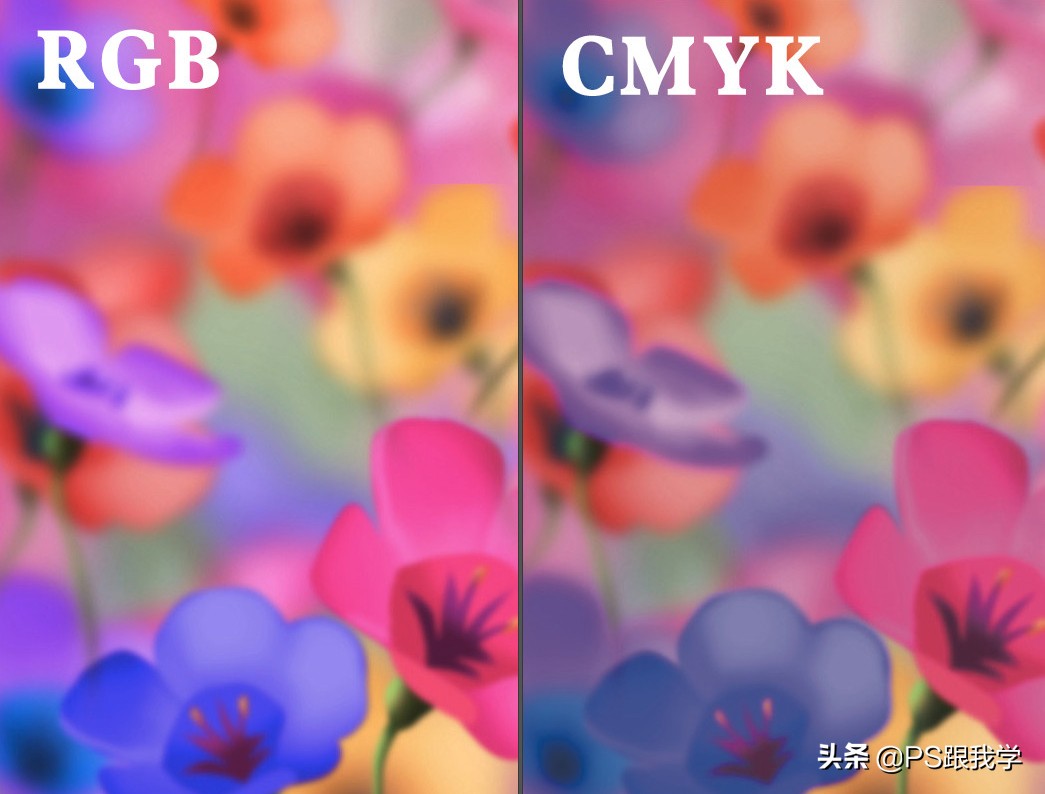 rgb转cmyk怎么让颜色不变（图片从RGB模式转换成CMYK模式）(1)