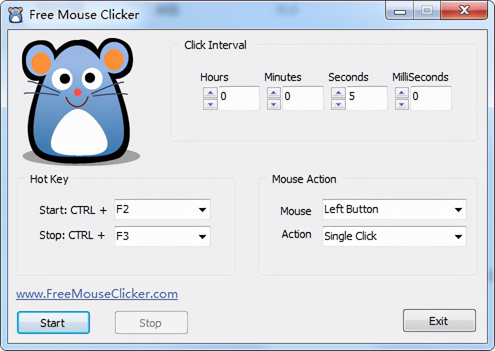 鼠标连点器推荐（Free Mouse Clicker 鼠标连点器推荐）(1)