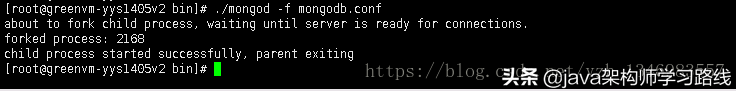 linux启动mongodb服务 命令（linuxmongodb部署教程）(3)