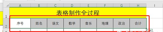 制作excel表格全步骤（新手excel表格制作详细步骤）(12)