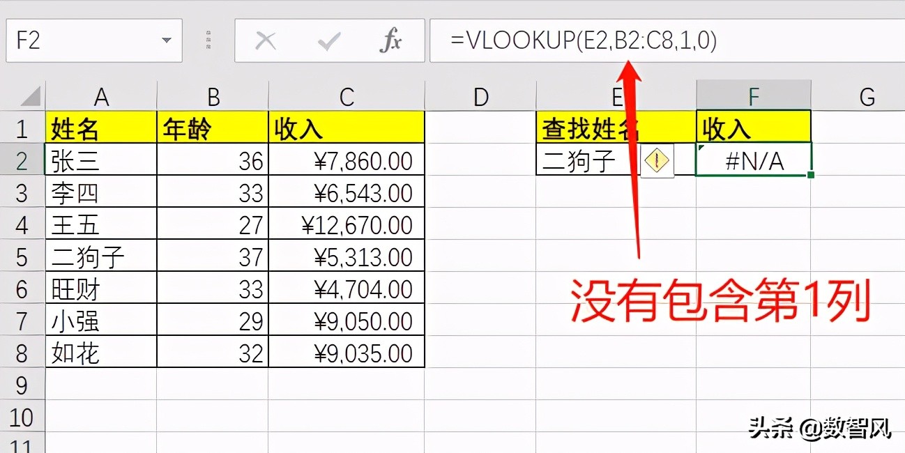 vlookup匹配不出来的原因（vlookup函数匹配不出来的解决方法）(3)