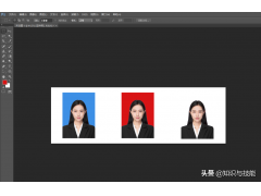 怎么用ps换背景颜色（用PS给证件照换底色只需2步）