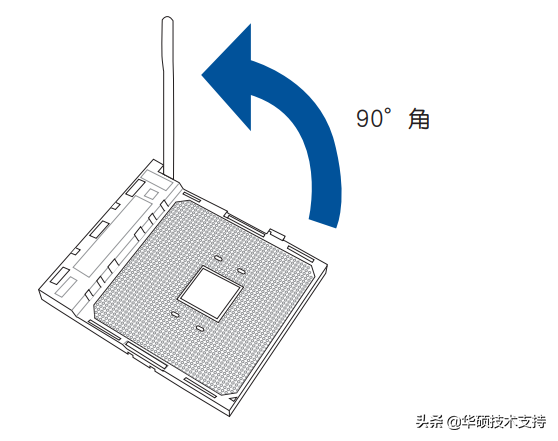 cpu散热风扇怎么拆（amd的cpu风扇怎么拆图解）(4)