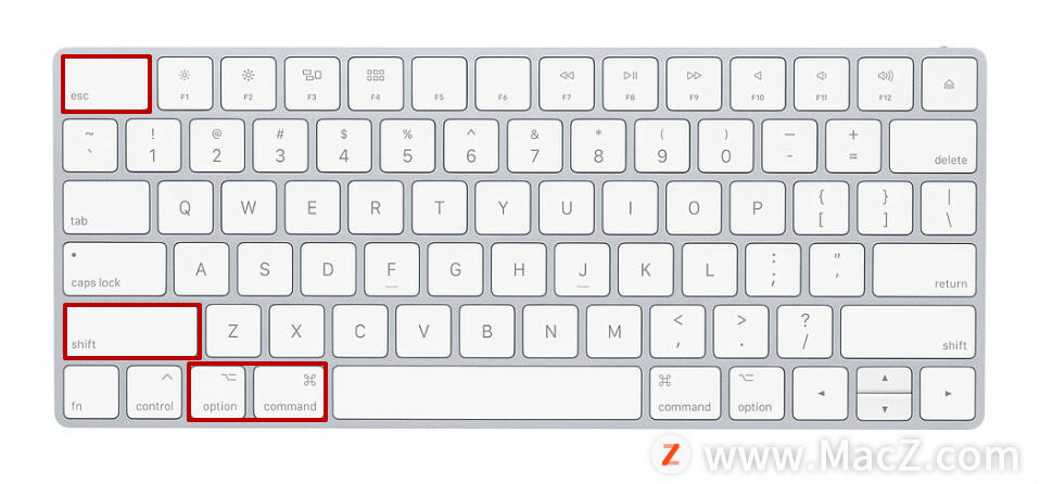 mac退出程序快捷键（使用键盘快捷键强制退出苹果Mac无响应应用程序）(4)