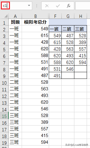 excel如何取消隐藏行（取消隐藏其中的某一行或列的方法）(4)