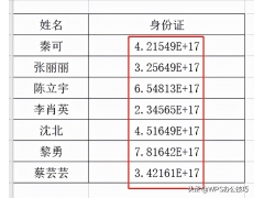 wps出现乱码怎么办（表格输入身份证变成乱码怎么解决）