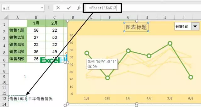 excel折线图怎么做（五分钟学会动态折线图的方法教程）(13)