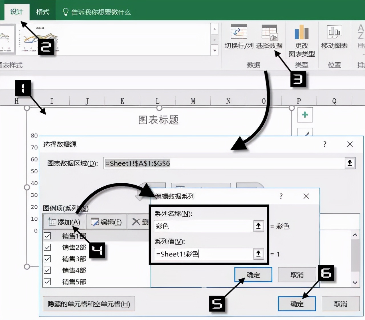 excel折线图怎么做（五分钟学会动态折线图的方法教程）(7)