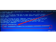 电脑开机蓝屏0000007b（蓝屏代码0x0000007b简单修复方法）
