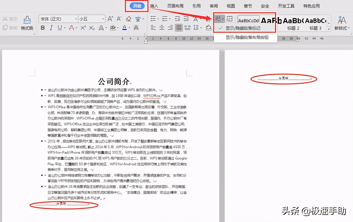 wps文字如何删除空白页（wps怎么删除多余空白页最有效方法）(3)