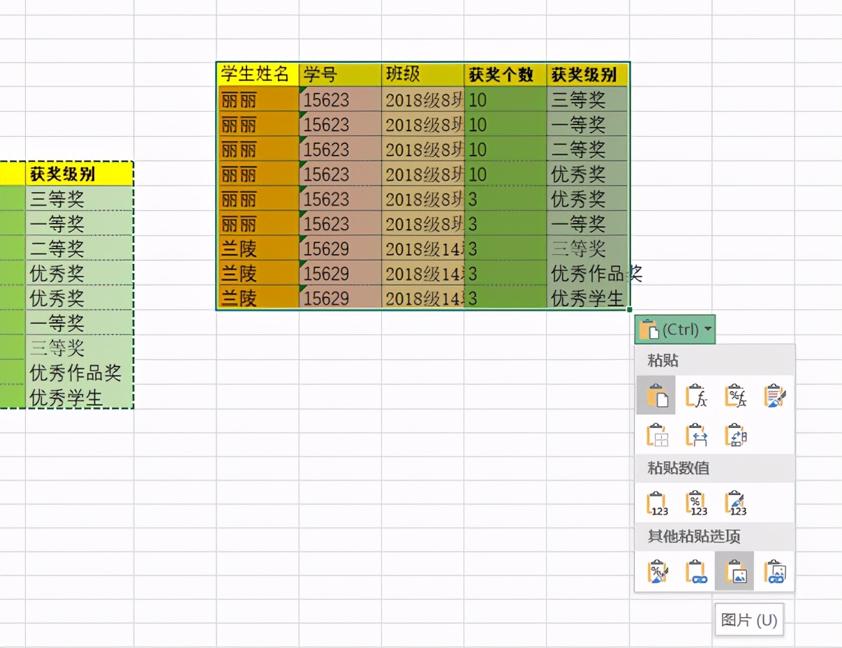 如何将excel转换图片（怎样把excel表格转化成图片）(7)