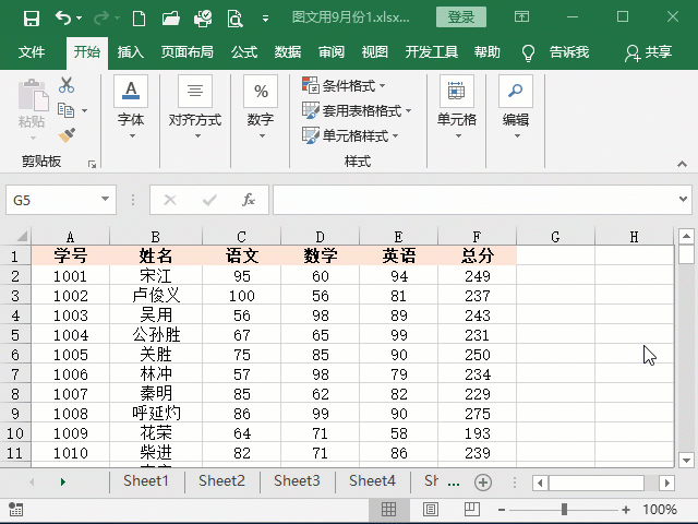 Excel如何冻结表头（Excel冻结窗口设置）(2)