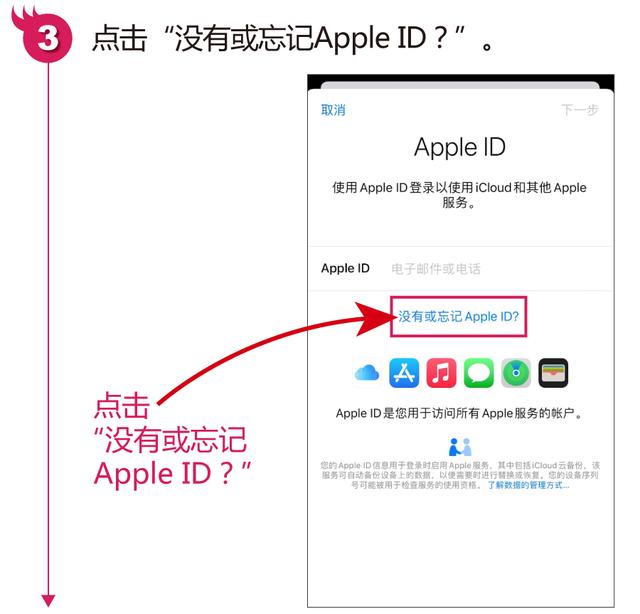 苹果怎么设置id账号和密码（苹果手机下载APP前的重要步骤）(3)