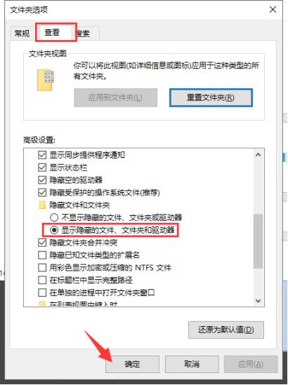 w10系统怎么查看隐藏文件夹（win10系统查看隐藏文件方法）(2)