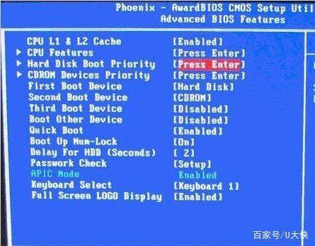 宏碁硬盘启动bios设置方法（BIOS中设置U盘启动的几种方法）(3)