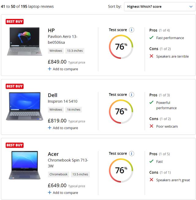 性能好的笔记本电脑排行（英国测评出9大笔记本电脑品牌）(11)