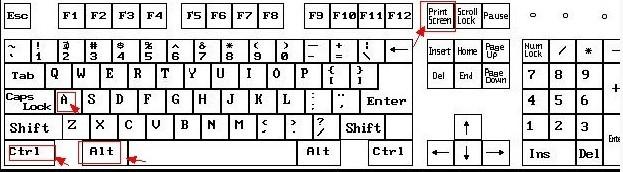 键盘截屏是哪个快捷键（截图快捷键是什么）(1)