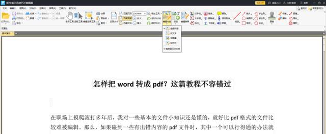 pdf文件怎么编辑修改内容（pdf格式的文件如何编辑）(2)