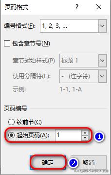 页眉如何设置从指定页开始（word页码从任意页开始设置方法）(8)