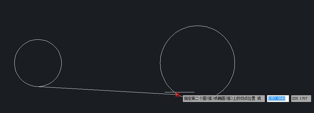 cad如何做圆弧的切线（cad 绘制两圆公切线最简单的方法）(6)