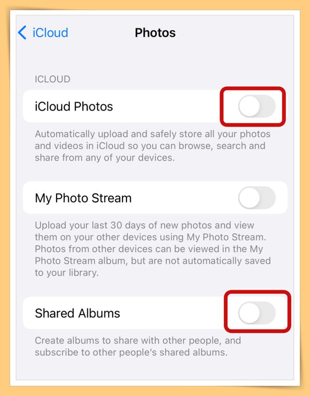 苹果同一个id怎么关掉共享照片（怎么关闭苹果共享照片）(5)