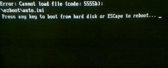 u盘装系统出现boot错误-(u盘启动 boot error)