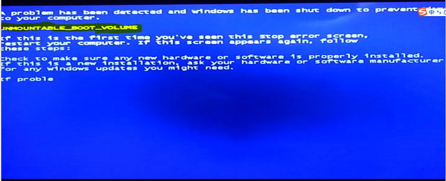 电脑进入xp系统后蓝屏重启怎么回事-()